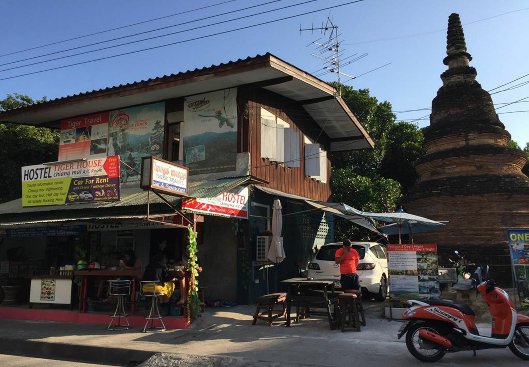 Tiger House Hostel (Adults Only) Чиангмай Экстерьер фото